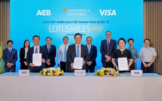 Vietnam Airlines cùng ACB và Visa ra mắt thẻ hội viên tích hợp thanh toán Lotusmiles Pay