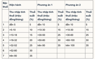 Cần một biểu thuế sòng phẳng hơn