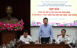 Phát động Giải Báo chí toàn quốc "Vì sự nghiệp phát triển Văn hóa Việt Nam"