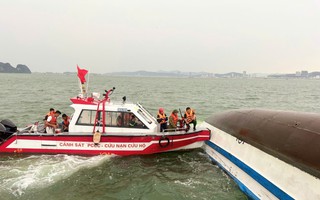 Phát hiện thi thể nữ, nghi là nạn nhân trong vụ lật tàu vịnh Hạ Long