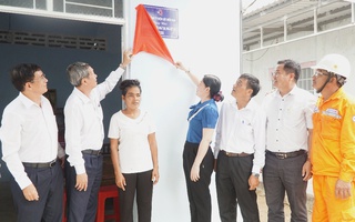 EVNSPC hoàn thành chương trình hỗ trợ xóa nhà tạm, nhà dột nát tại các tỉnh phía Nam