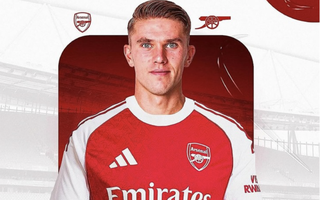 "Sát thủ" Viktor Gyökeres chính thức gia nhập Arsenal