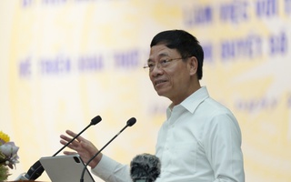 Bộ trưởng Nguyễn Mạnh Hùng: “Chúng tôi sẽ cử người vào Đà Nẵng, ngồi cùng, làm cùng”