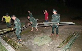 Quân đội dùng máy bay không người lái phát hiện sớm khu vực nguy cơ lũ ống, lũ quét