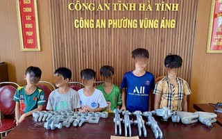 Hà Tĩnh: Nhóm học sinh lấy trộm thiết bị dự án trọng điểm quốc gia