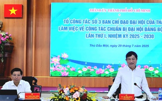 Chủ tịch HĐND TP HCM làm việc với phường Thủ Dầu Một, Chánh Hiệp và Phú Lợi