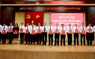 Bổ nhiệm lãnh đạo các sở, ngành, đơn vị thuộc UBND tỉnh Đắk Lắk