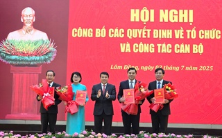 Công bố lãnh đạo tỉnh và các sở, ngành của Lâm Đồng sau sáp nhập