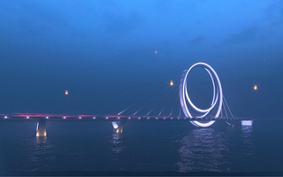"Trăng trên sông" đoạt giải kiến trúc cầu Tam Thanh ở Đà Nẵng