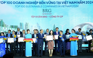 Tập đoàn BRG lần thứ tư liên tiếp được vinh danh Doanh nghiệp Bền vững Việt Nam