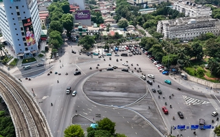 Đề xuất 4 điểm làm trạm sạc xe điện trên Vành đai 1 Hà Nội