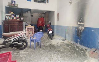 Đang điều tra vụ cháy xe ở phường Tân Hoà