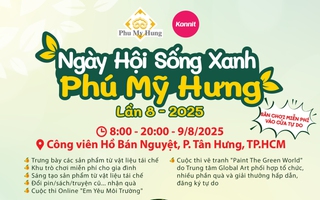 Ngày hội sống xanh Phú Mỹ Hưng: Câu chuyện Hoa và Rác