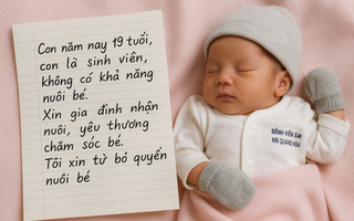 Nội dung bức thư của người mẹ trước khi bỏ rơi con ở Đà Nẵng