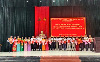 TP Huế đã ban hành 765 quyết định giải quyết chế độ, chính sách theo Nghị định 178