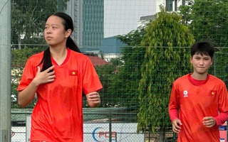 Tân binh Việt kiều thử sức cùng tuyển U20 nữ Việt Nam