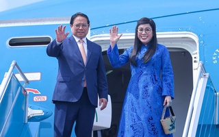 Thủ tướng Phạm Minh Chính và Phu nhân lên đường dự Hội nghị Thượng đỉnh BRICS mở rộng