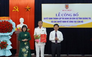 Ông Nguyễn Văn Tuấn giữ chức Trưởng Thi hành án dân sự tỉnh Quảng Trị