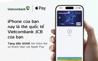 Vietcombank “chào sân” Apple Pay đến chủ thẻ Vietcombank JCB