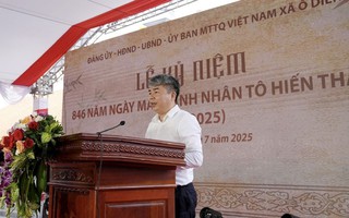Tự hào, tôn vinh di sản của danh nhân Tô Hiến Thành