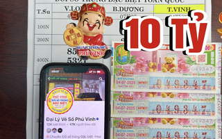 Mua 5 tờ vé số khi đang uống cà phê, người đàn ông ở Vĩnh Long thành "tỉ phú"