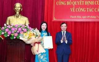 Thanh Hóa có tân nữ Chủ nhiệm Ủy ban Kiểm tra Tỉnh ủy