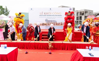 Khởi công phân khu đầu tiên của tổ hợp nghỉ dưỡng Charm Resort Hồ Tràm