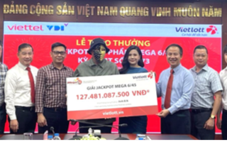 Người đàn ông làm trong lĩnh vực tài chính trúng thưởng Vietlott hơn 127 tỉ đồng