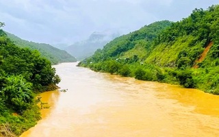 Nước sông Mã lên nhanh, Thủy điện Cẩm Thủy 1 thông báo xả lũ trong đêm 1-8