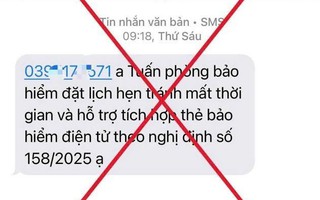 Cảnh báo việc mạo danh cơ quan BHXH đặt lịch làm việc, tích hợp CCCD thu phí