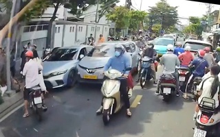 Thực nghiệm hiện trường vụ ẩu đả trên đường Nguyễn Hữu Hào, TP HCM