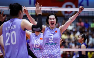 Ngược dòng thắng Thái Lan, bóng chuyền nữ Việt Nam vô địch SEA V.League