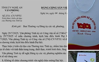 Bí thư xã nói gì về việc mua quà tặng đại biểu dù có lệnh dừng của tỉnh?