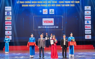 Vedan Việt Nam lần thứ 10 liên tiếp được vinh danh “Nhãn hiệu nổi tiếng Việt Nam”