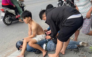 Nam thanh niên vờ hỏi mua vàng rồi cướp giật