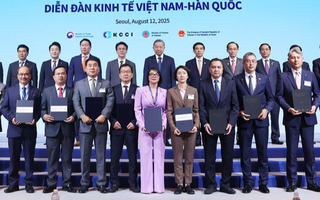 Tổng Bí thư Tô Lâm và Thủ tướng Hàn Quốc chứng kiến trao 28 thỏa thuận hợp tác