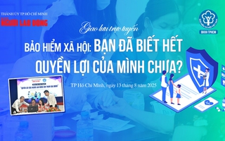 Giao lưu trực tuyến "Bảo hiểm xã hội: Bạn đã biết hết quyền lợi của mình chưa?"