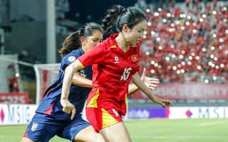 Nữ Việt Nam hạ Thái Lan, vào bán kết với ngôi đầu bảng ASEAN Cup 2025