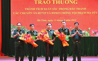 Phá 2 chuyên án lớn, bộ đội biên phòng, công an Hà Tĩnh liên tiếp lập công
