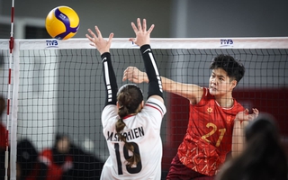 Sau án phạt sốc, tuyển U21 nữ Việt Nam thắng đậm Ai Cập tại Giải vô địch bóng chuyền thế giới