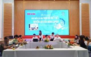 Đang diễn ra giao lưu trực tuyến "Bảo hiểm xã hội: Bạn đã biết hết quyền lợi của mình chưa?"
