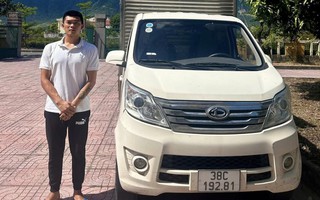 Bắt nam thanh niêm 20 tuổi trộm xe tải rồi đưa từ Hà Tĩnh vào Lâm Đồng