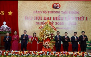 Bà Trần Thụy Cẩm Lệ giữ chức Bí thư phường Tam Thắng, TP HCM