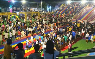Nhiều trẻ bị gãy tay, chân ở khu vui chơi Nhà văn hóa lao động tỉnh Quảng Ngãi
