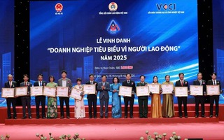 Vinh danh 28 doanh nghiệp tiêu biểu vì Người lao động