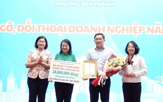 Phường trung tâm TP HCM lần đầu đối thoại với doanh nghiệp, tiểu thương sau sáp nhập