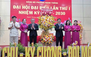 Ông Huỳnh Văn Hồng Ngọc giữ chức Bí thư Đảng ủy phường Hạnh Thông