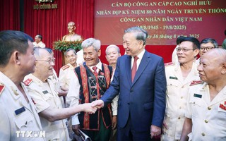 Tổng Bí thư Tô Lâm chỉ ra 8 bài học kinh nghiệm của lực lượng Công an nhân dân