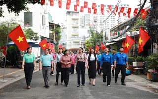 Chung tay xây dựng phường Vĩnh Hội "Nghĩa tình - Văn minh - Hạnh phúc"