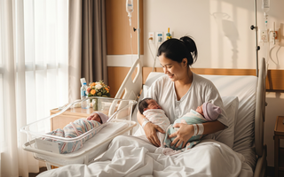 Hy hữu: Người mẹ 32 tuổi sinh cùng lúc 3 bé trai, có tổng cộng 8 con